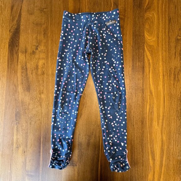 MATILDA JANE Leggings Bundle Girls 6 Legging Pants 3 Pairs Blue Stripes Ruffles - Picture 12 of 16